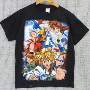 Vintage Codigo Cotton x Seven Deadly Sins Shirt Mens Medium Anime Retro Art Y2k
